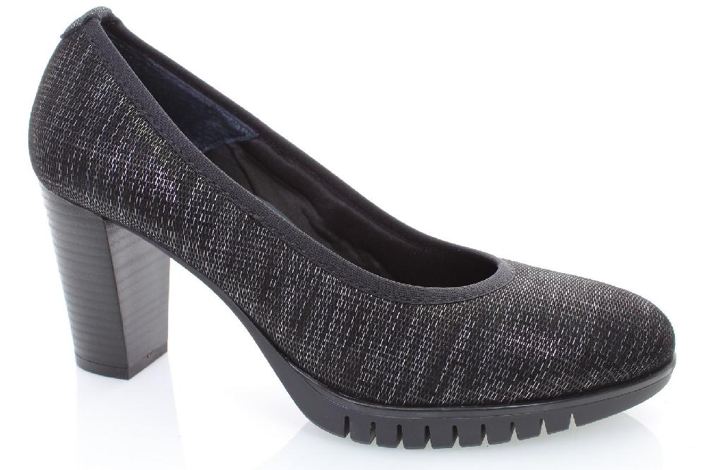 Soffice Sogno Décolleté in pelle effetto tessuto