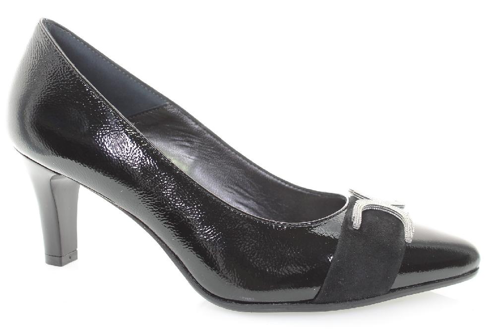 Soffice Sogno Décolleté In Pelle Effetto Vernice