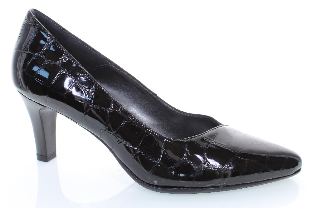 Soffice Sogno Décolleté in pelle effetto vernice