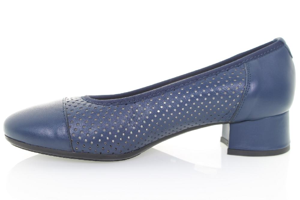 Soffice Sogno Décolleté In Pelle Tacco Basso