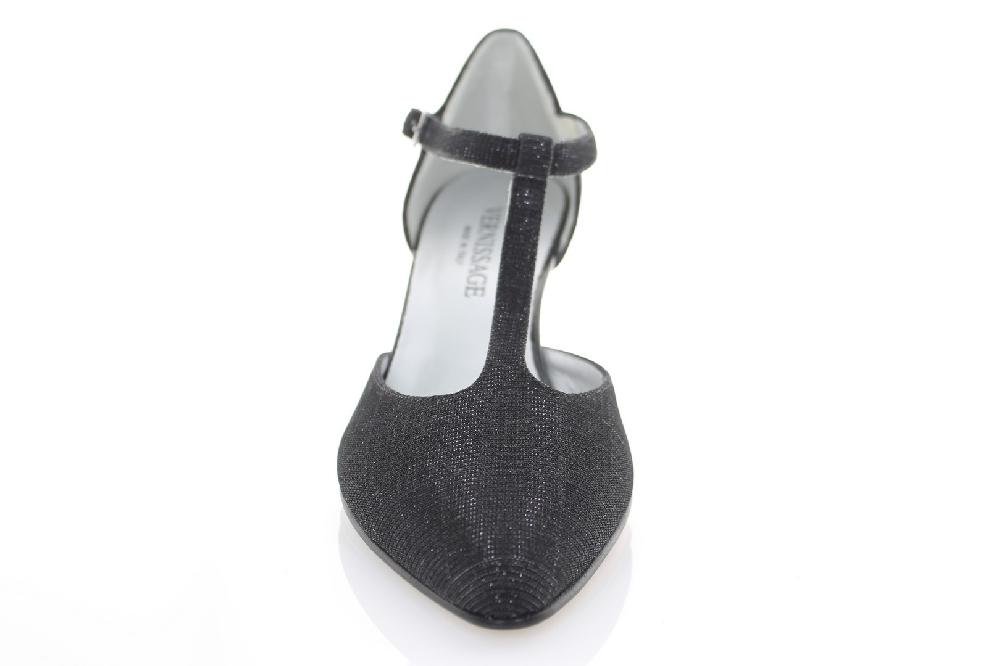 Soffice Sogno Décolleté Tessuto Effetto Glitter