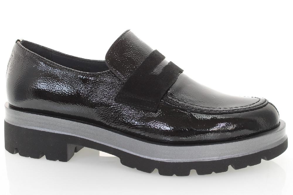 Soffice Sogno Mocassino in pelle effetto vernice