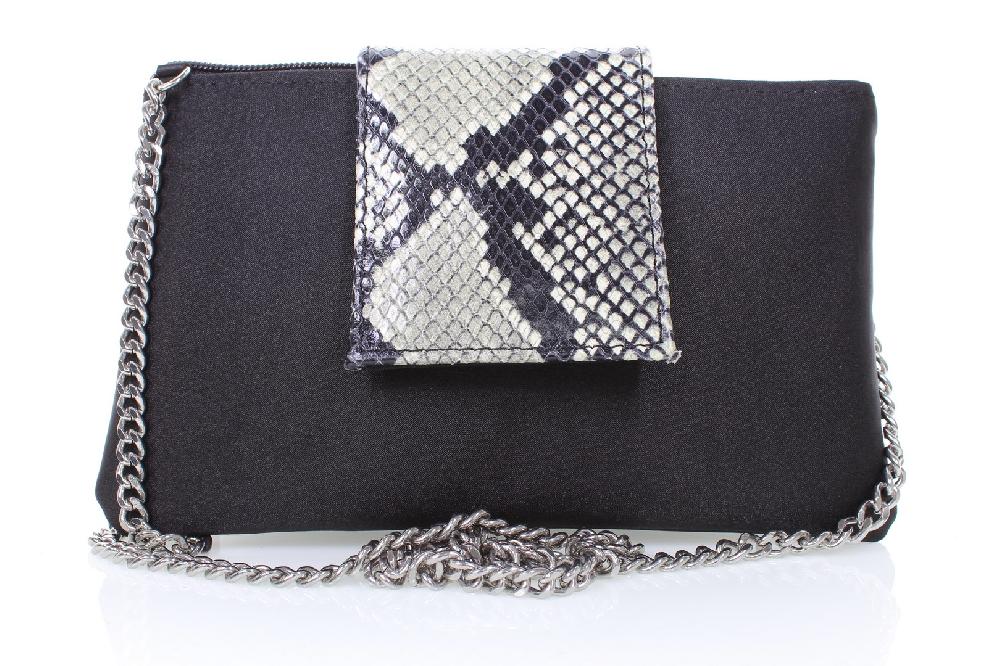 Soffice Sogno Pochette in raso in pelle stampata