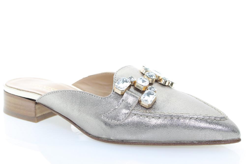 Soffice Sogno Sabot In Pelle Laminata