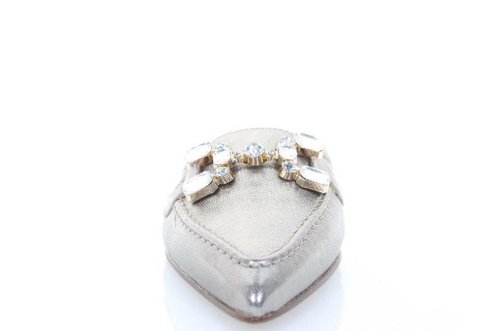 Soffice Sogno Sabot In Pelle Laminata