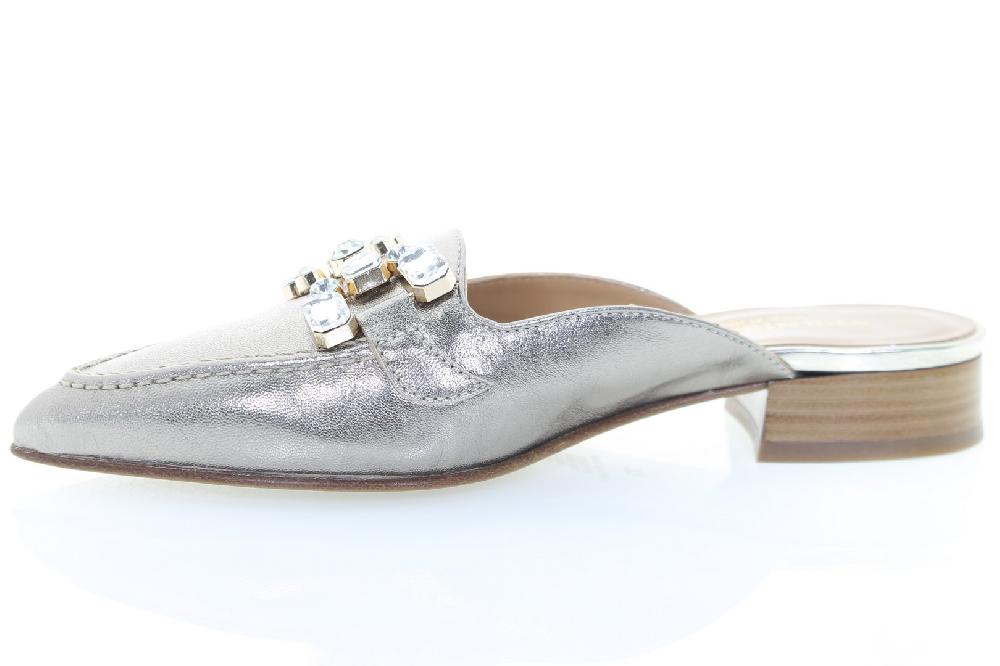 Soffice Sogno Sabot In Pelle Laminata