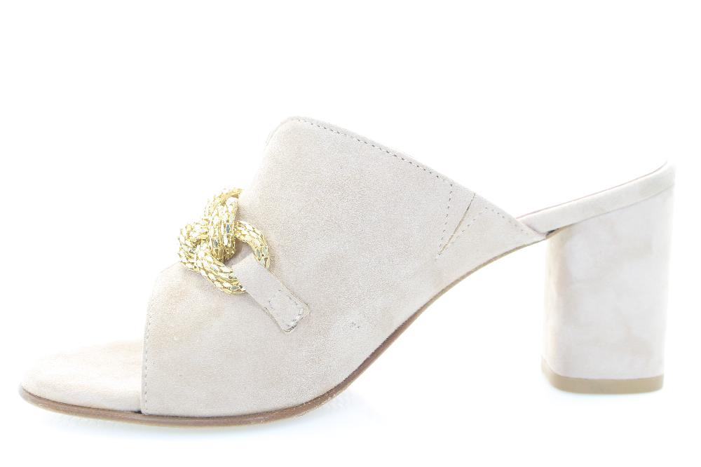 Soffice Sogno Sabot Spuntato In Camoscio