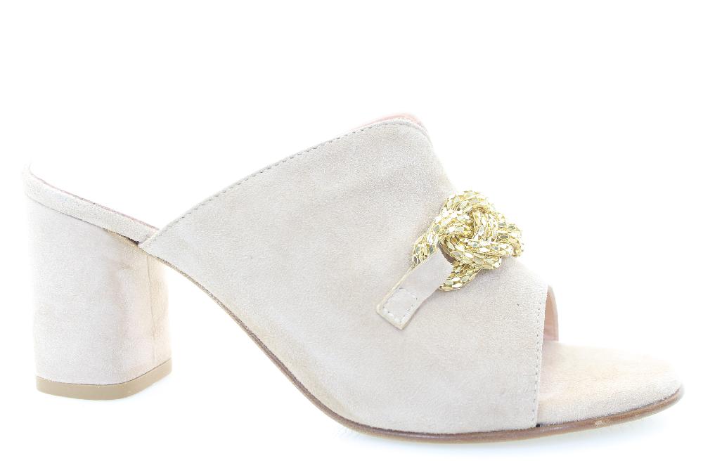 Soffice Sogno Sabot spuntato in camoscio