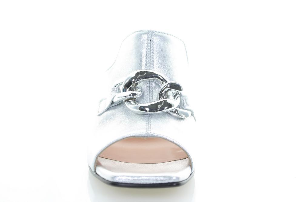 Soffice Sogno Sabot Spuntato In Pelle Laminata