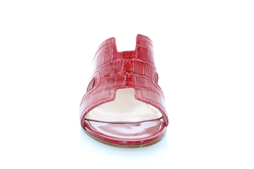 Soffice Sogno Sabot Spuntato In Pelle Stampata