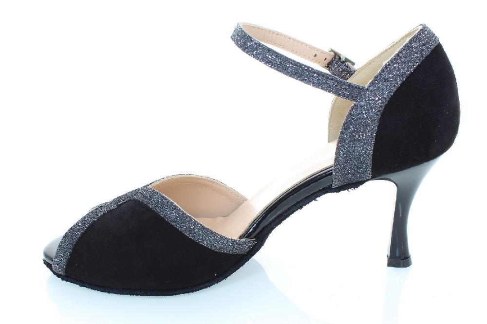 Soffice Sogno Sandalo Da Ballo In Camoscio