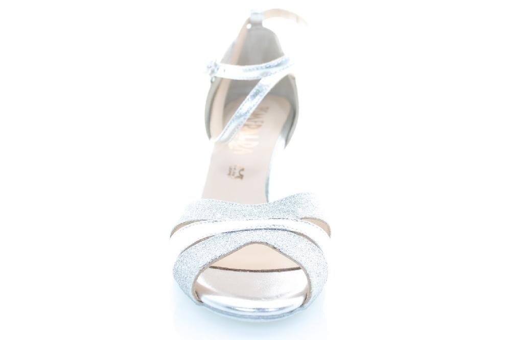 Soffice Sogno Sandalo Da Ballo In Pelle Laminata