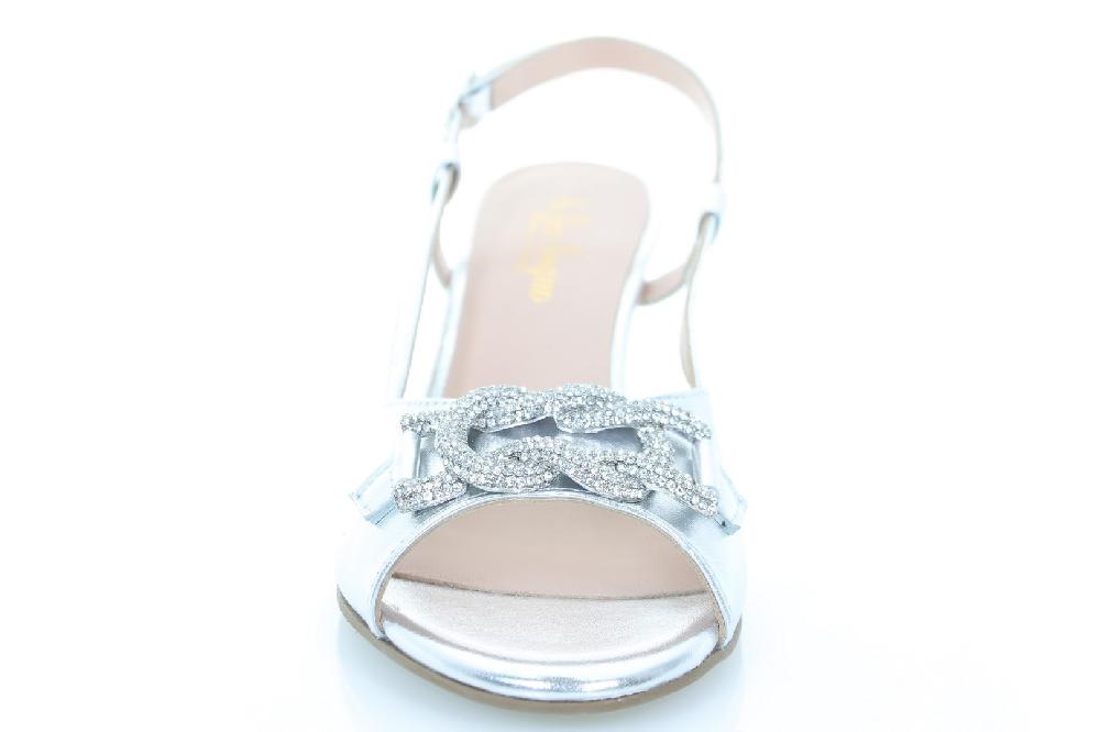 Soffice Sogno Sandalo Elegante In Pelle Laminata