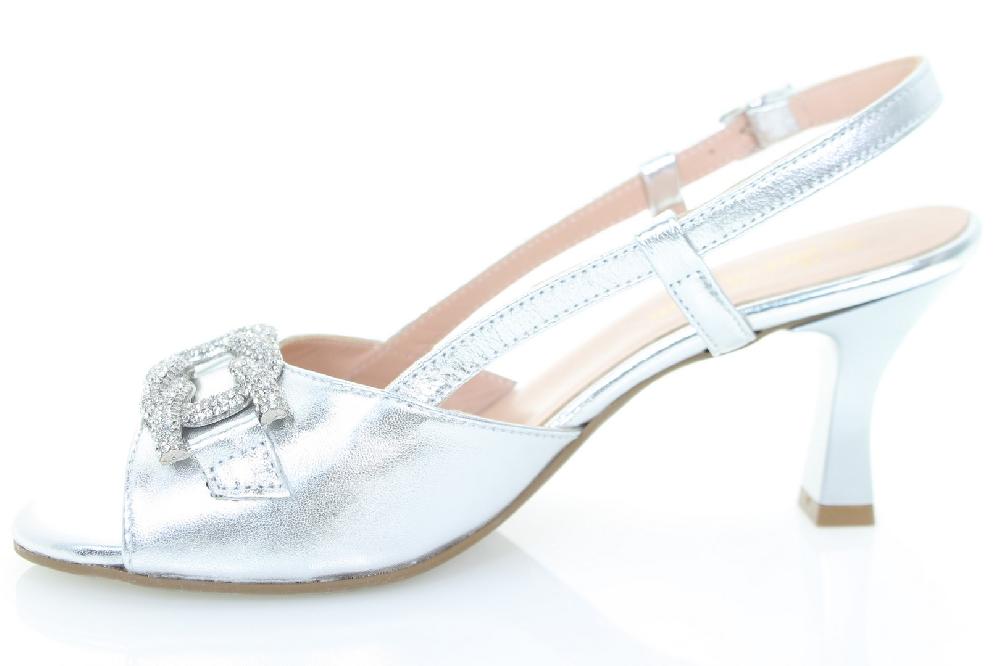 Soffice Sogno Sandalo Elegante In Pelle Laminata