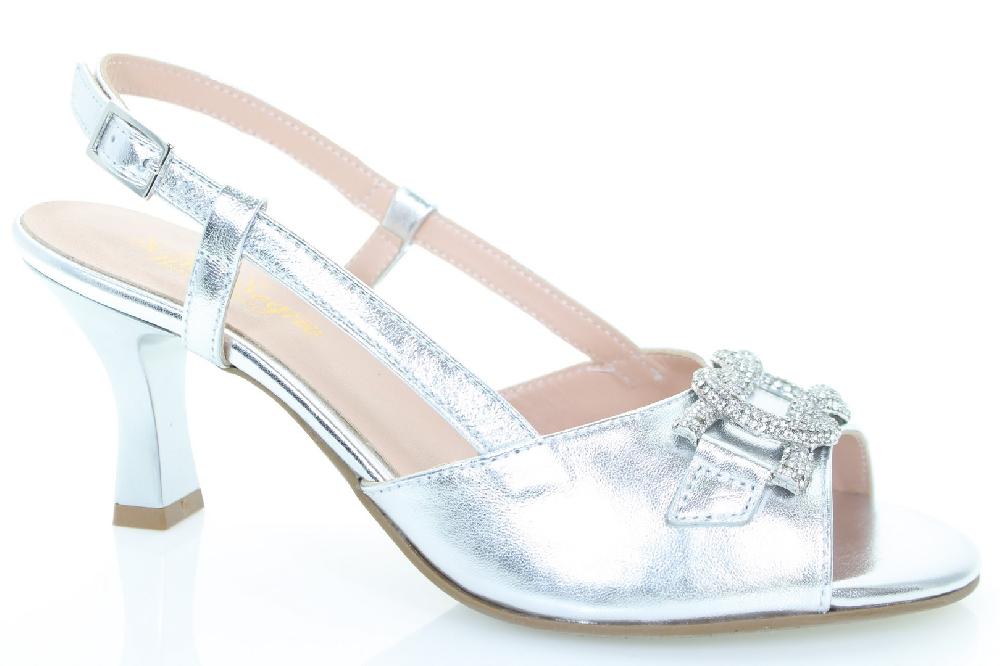 Soffice Sogno Sandalo elegante in pelle laminata