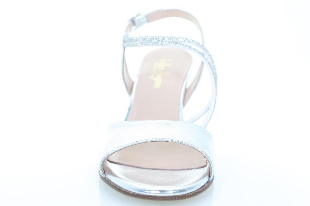 Soffice Sogno Sandalo Elegante In Pelle Laminata