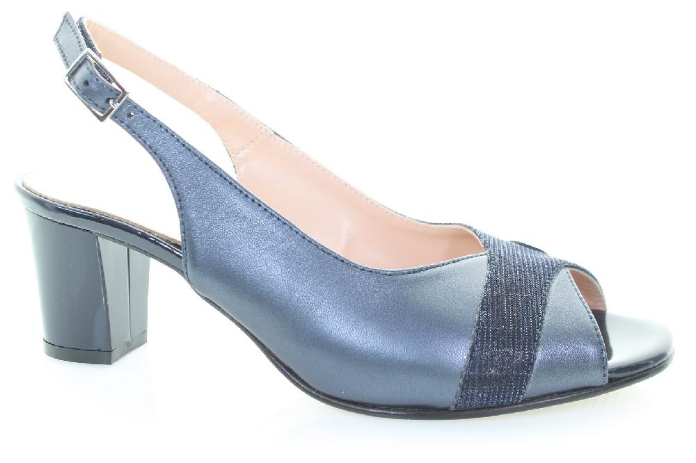 Soffice Sogno Sandalo in pelle effetto perlato