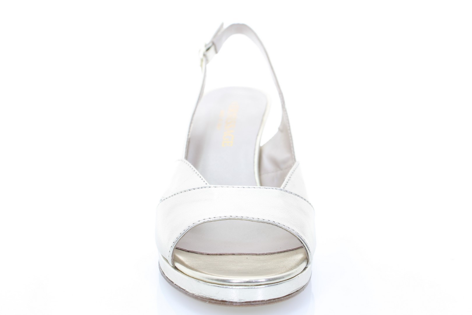 Soffice Sogno Sandalo In Pelle Laminata