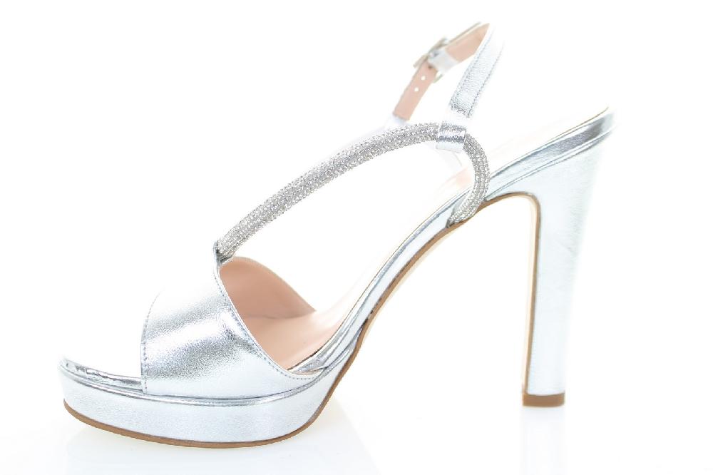 Soffice Sogno Sandalo In Pelle Laminata