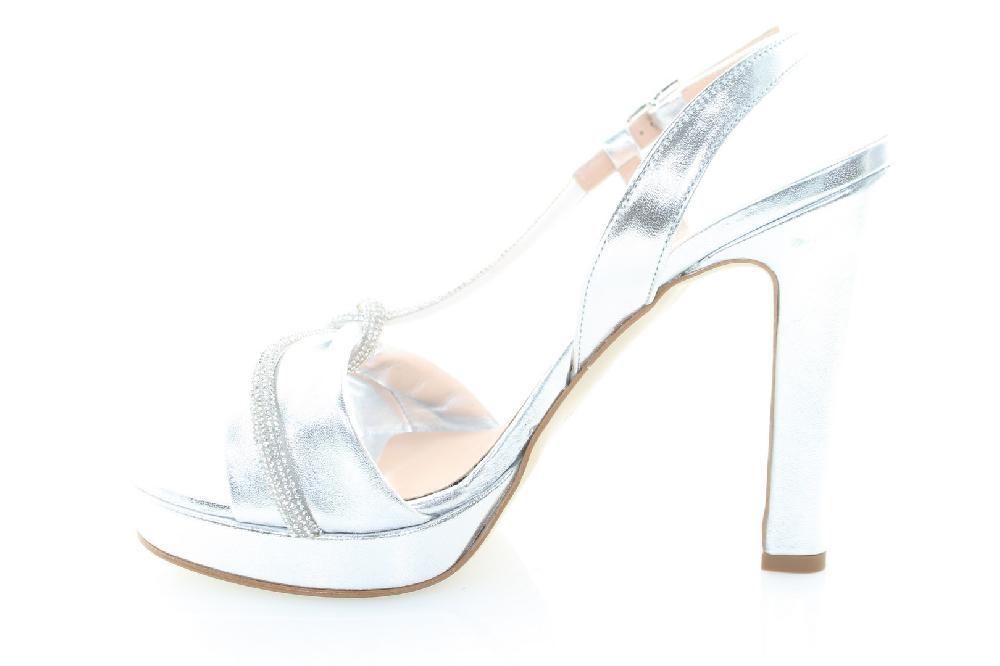 Soffice Sogno Sandalo In Pelle Laminata