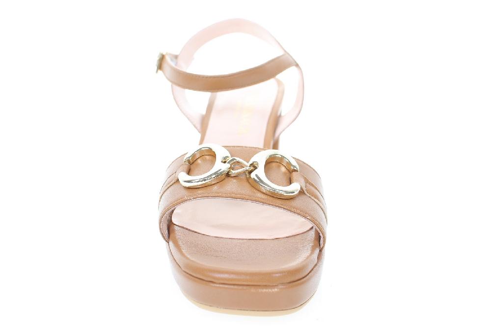 Soffice Sogno Sandalo In Pelle Nappata