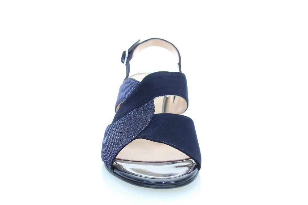 Soffice Sogno Sandalo In Pelle Scamosciata E Tess