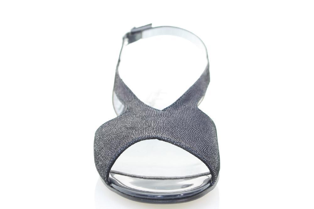 Soffice Sogno Sandalo In Pelle Stampata