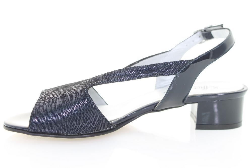 Soffice Sogno Sandalo In Pelle Stampata