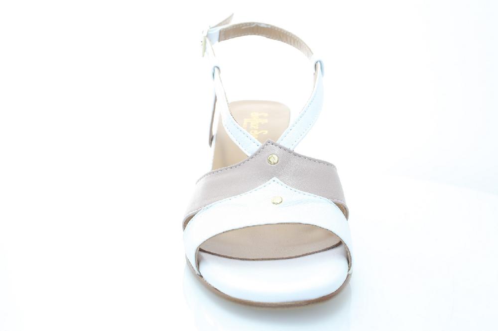 Soffice Sogno Sandalo In Pelle Suola Cuoio