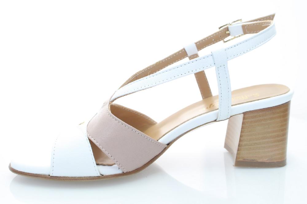 Soffice Sogno Sandalo In Pelle Suola Cuoio