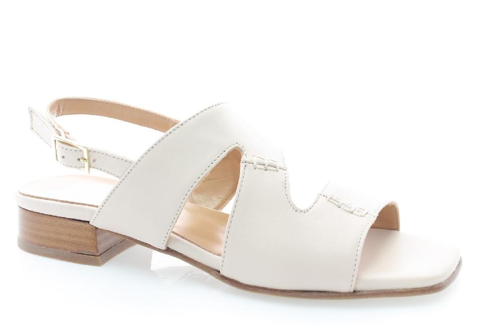 Soffice Sogno Sandalo In Pelle Suola Cuoio