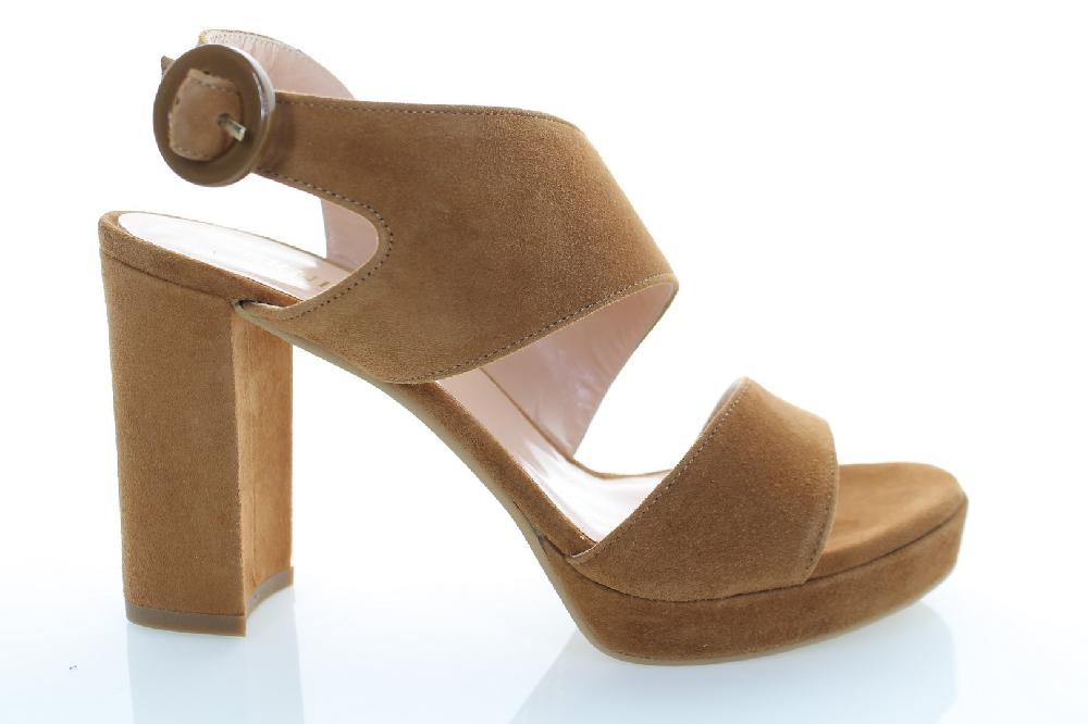 Soffice Sogno Sandalo In Pelle Tacco Alto