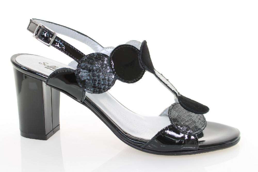 Soffice Sogno Sandalo In Pelle Tacco Alto