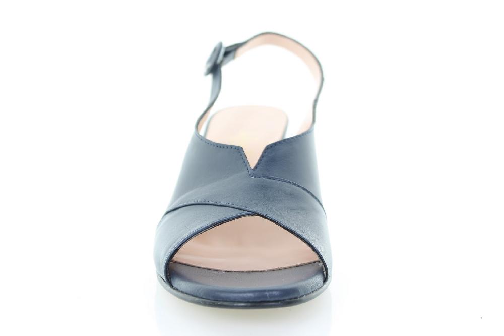 Soffice Sogno Sandalo In Pelle Tacco Ricoperto