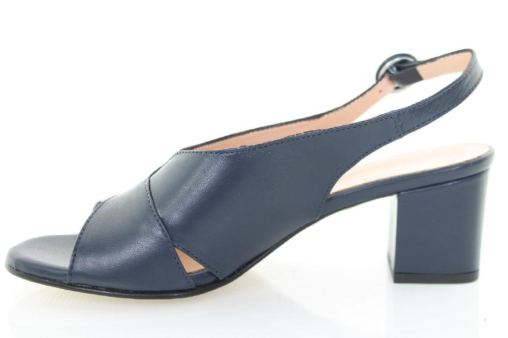 Soffice Sogno Sandalo In Pelle Tacco Ricoperto