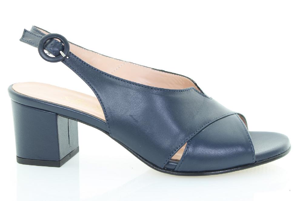 Soffice Sogno Sandalo in pelle tacco ricoperto