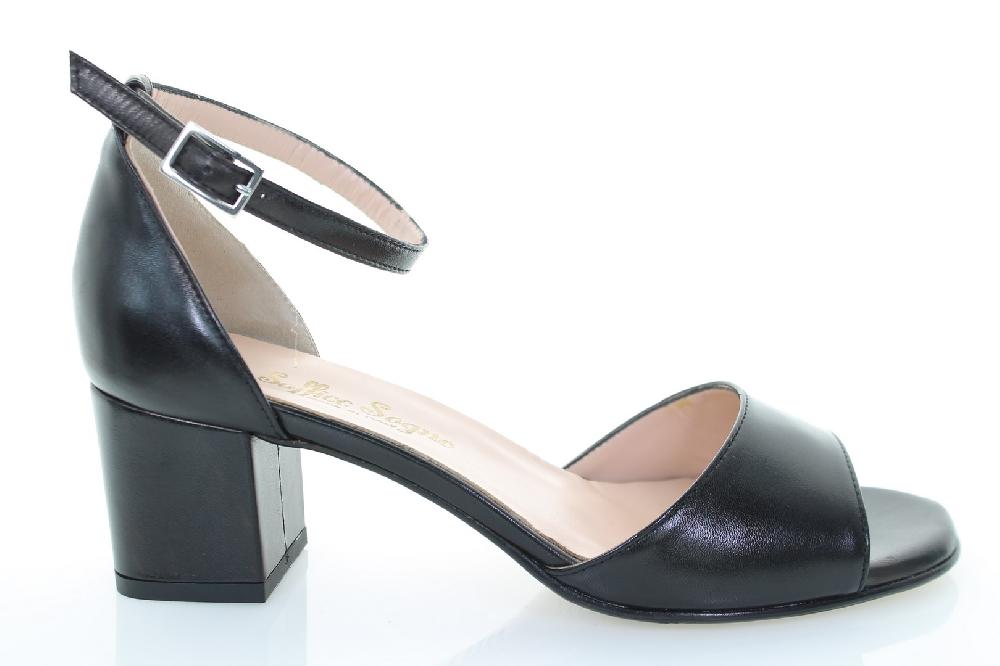 Soffice Sogno Sandalo In Pelle Tallone Chiuso