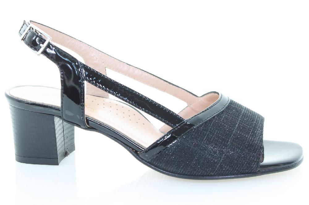 Soffice Sogno Sandalo in tessuto e laminato