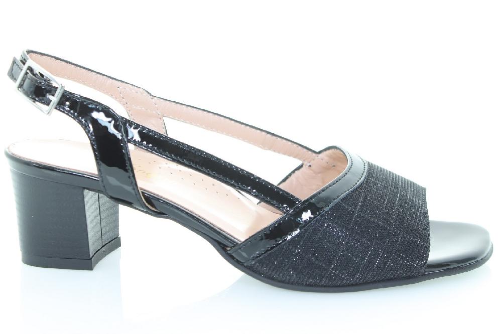 Soffice Sogno Sandalo in tessuto e laminato