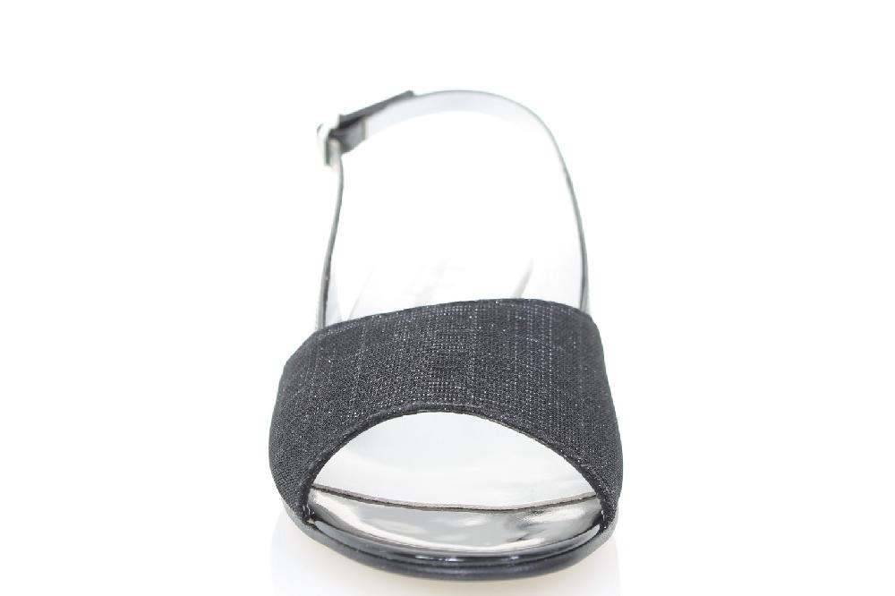 Soffice Sogno Sandalo In Tessuto Effetto Glitter