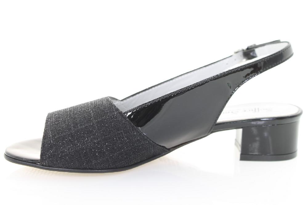 Soffice Sogno Sandalo In Tessuto Effetto Glitter