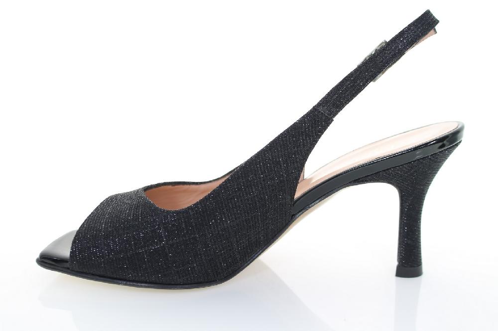 Soffice Sogno Sandalo In Tessuto Effetto Glitter