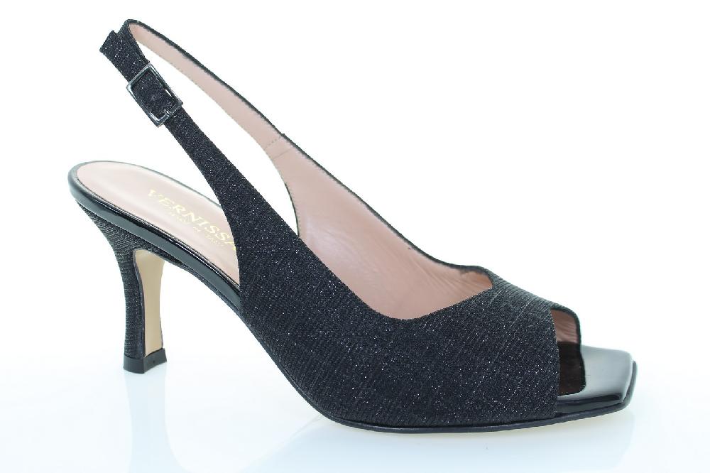 Soffice Sogno Sandalo in tessuto effetto glitter