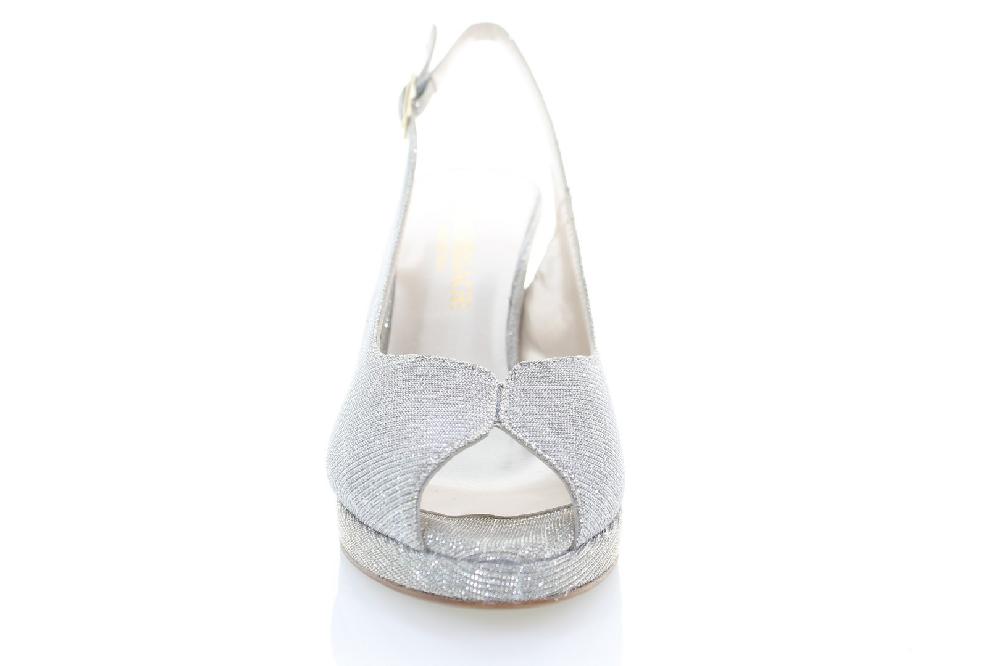 Soffice Sogno Sandalo In Tessuto Effetto Glitter