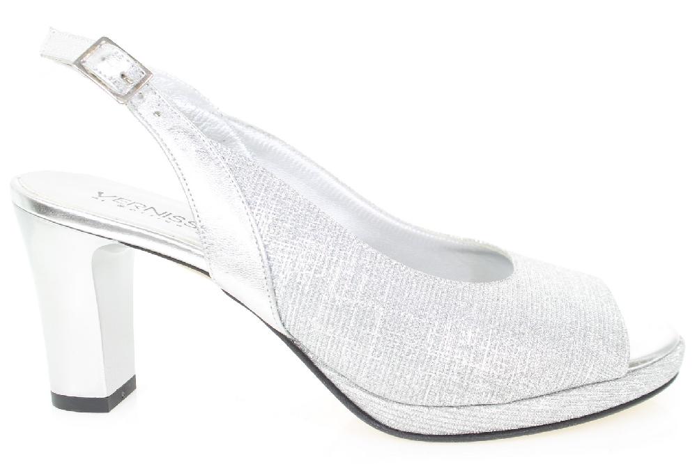 Soffice Sogno Sandalo in tessuto effetto glitter