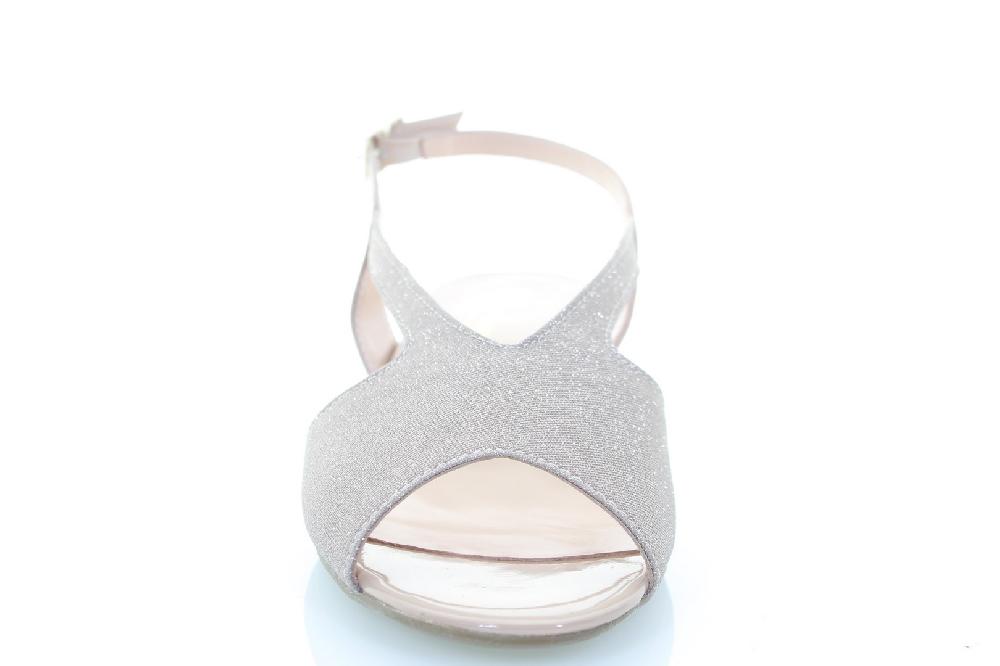 Soffice Sogno Sandalo In Tessuto Glitter