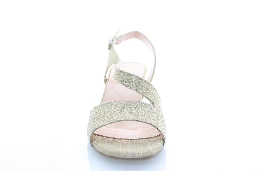 Soffice Sogno Sandalo In Tessuto Glitter