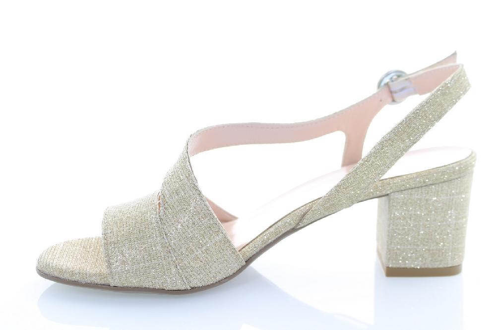 Soffice Sogno Sandalo In Tessuto Glitter