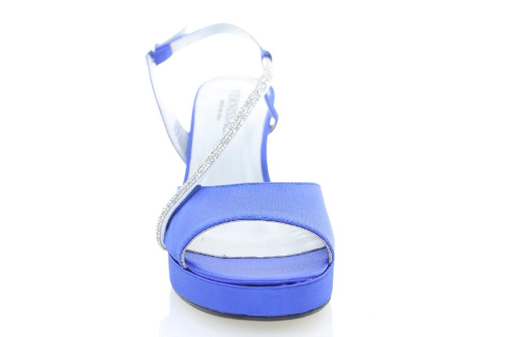 Soffice Sogno Sandalo In Tessuto Raso