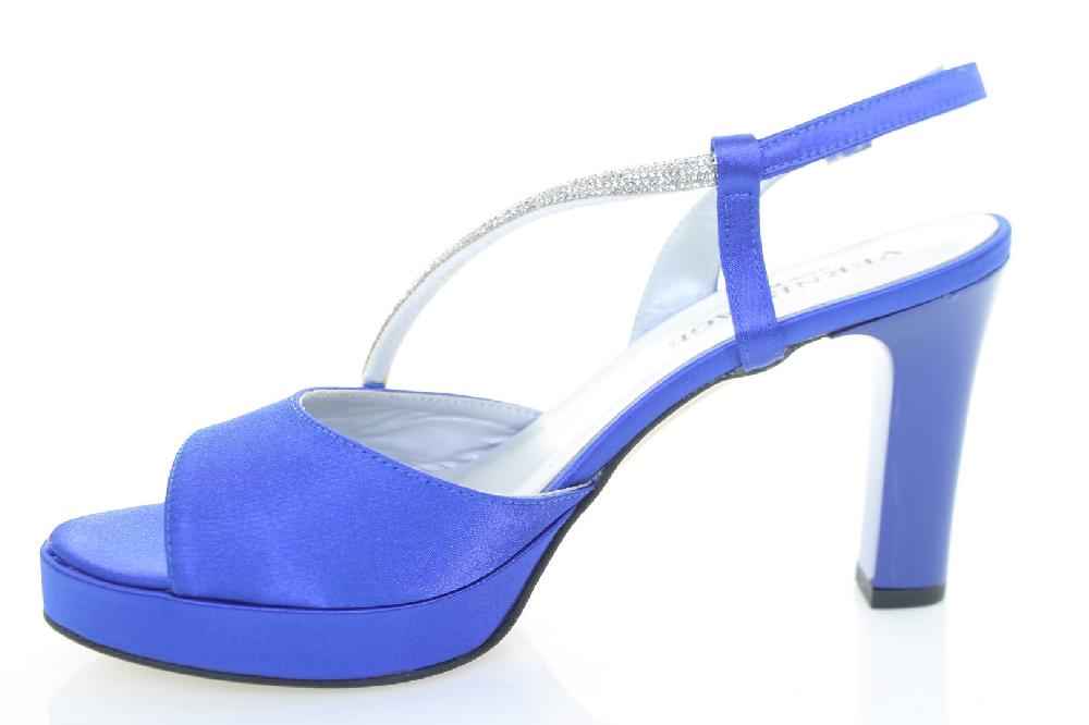 Soffice Sogno Sandalo In Tessuto Raso